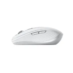 Logitech MX Anywhere 3S - 910-006930 - Compact Right-Hand Wireless Mouse, White/Grey, 8000 DPI, Silent Click, USB-C