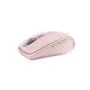 Logitech MX Anywhere 3S - 910-006931 - Compact Right-Hand Wireless Mouse, Pink, 8000 DPI, USB-C Rechargeable