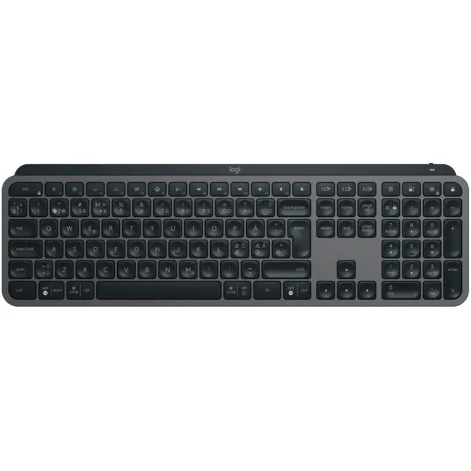 Logitech MX Keys Combo for Business - 920-010931 - Graphite, RF + Bluetooth, Nordic QWERTY, White LED, Rechargeable — image 3