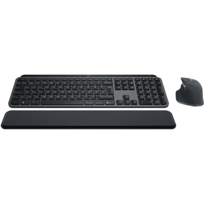 Logitech MX Keys Combo for Business - 920-010931 - Graphite, RF + Bluetooth, Nordic QWERTY, White LED, Rechargeable — image 4