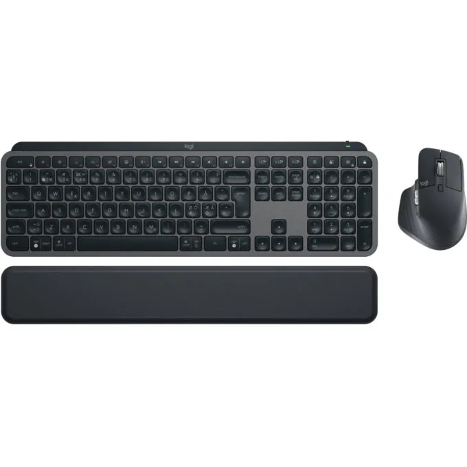 Logitech MX Keys Combo for Business - 920-010931 - Graphite, RF + Bluetooth, Nordic QWERTY, White LED, Rechargeable — image 6