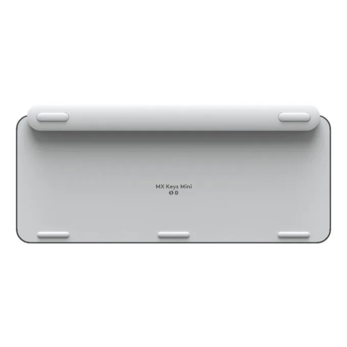 Logitech MX Keys Mini - Wireless Illuminated Compact Keyboard, Grey, 2.4GHz + Bluetooth, USB-C Rechargeable — image 9