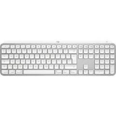 Logitech MX Keys S for Mac - MX Keys S - Wireless White Backlit Aluminium Full-Size Keyboard