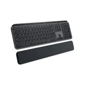 Logitech MX Keys S - Wireless Bluetooth Backlit Keyboard - Graphite, US-International Full-Size (100%), Scissor Switch