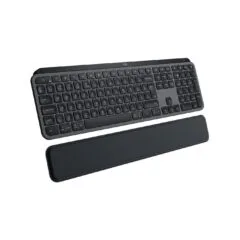 Logitech MX Keys S - Wireless Bluetooth Backlit Keyboard - Graphite, US-International Full-Size (100%), Scissor Switch