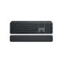 Logitech MX Keys S Wireless Keyboard + MX Palm Rest - 920-011567 - Graphite, German QWERTZ, Bluetooth & 2.4GHz