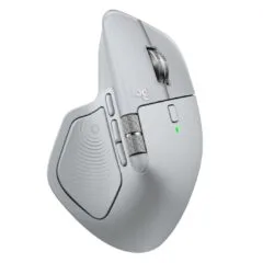 Logitech MX Master 4 Mouse - 910-007563 - Wireless Pale Gray
