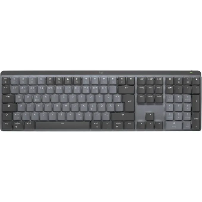 Logitech MX Mechanical Wireless Illuminated Performance Keyboard Graphite - Clicky — image 1