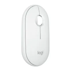 Logitech Pebble 2 M350s - 910-007013 - Wireless Bluetooth & 2.4GHz RF, Ambidextrous Silent Mouse, White, 4000 DPI