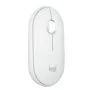 Logitech Pebble 2 M350s - 910-007013 - Wireless Bluetooth & 2.4GHz RF, Ambidextrous Silent Mouse, White, 4000 DPI