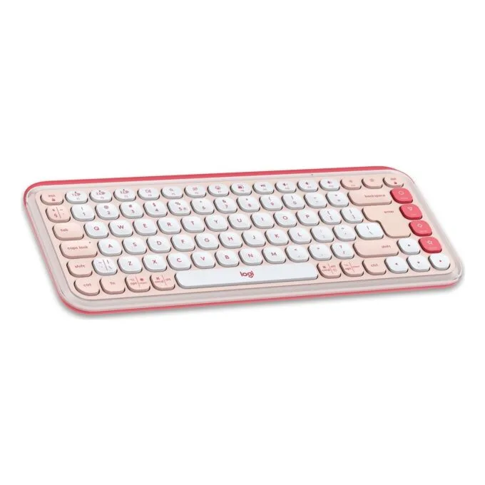Logitech POP ICON COMBO - Rose (US) - Wireless, 75% layout — image 3