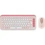 Logitech POP ICON COMBO - Rose (US) - Wireless, 75% layout