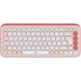 Logitech POP Icon Keys - 920-013073 - Mini Bluetooth Wireless Scissor-Key Keyboard, Rose