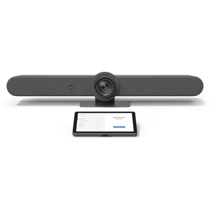 Logitech Rally Bar + Tap IP - 4K Ultra HD - 30 fps - Graphit — image 2