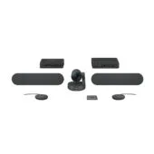 Logitech Rally Plus Kit - 960-001224 - 4K PTZ Conference Camera Kit, Black, 60 fps