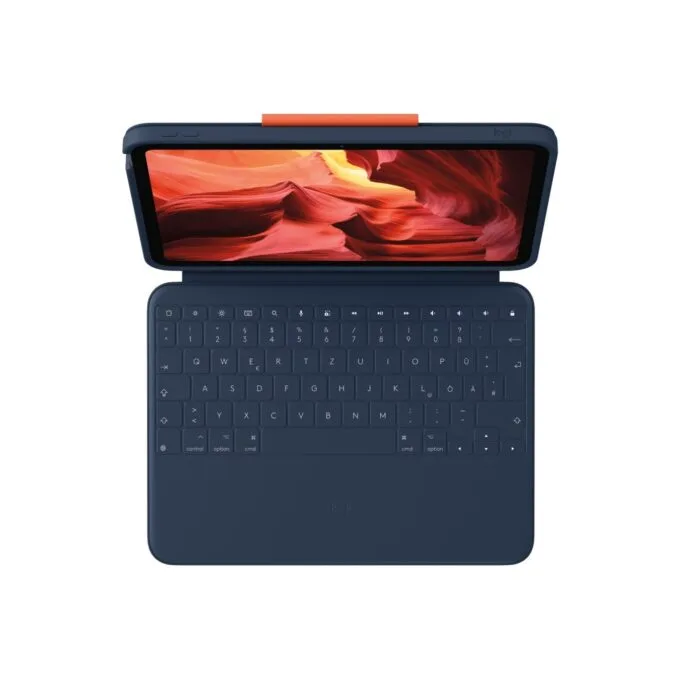 Logitech Rugged Combo 4 for iPad 10th gen - EMEA-914 - Classic Blue Rugged — image 4