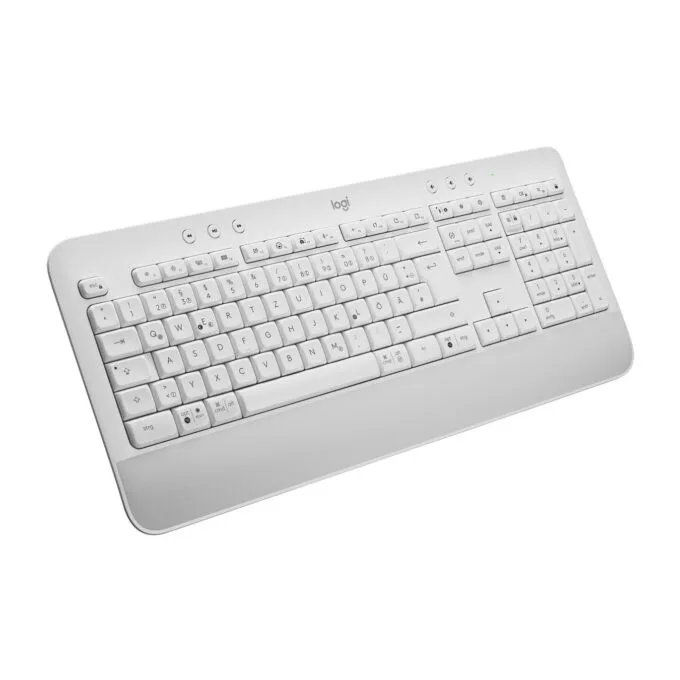 Logitech Signature K650 - Bluetooth 5.1 Full-Size QWERTZ German Membrane Keyboard, Off-White — image 5