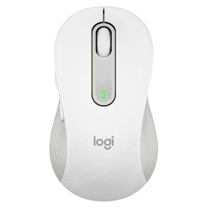 Logitech Signature M650 Large - White - Wireless Right-Hand Office Mouse, 4000 DPI, Bluetooth & Logi Bolt — image 3