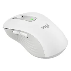 Logitech Signature M650 Large - White - Wireless Right-Hand Office Mouse, 4000 DPI, Bluetooth & Logi Bolt