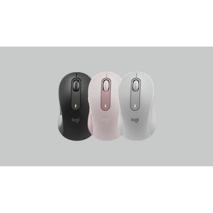 Logitech Signature M650 Large - White - Wireless Right-Hand Office Mouse, 4000 DPI, Bluetooth & Logi Bolt — image 4