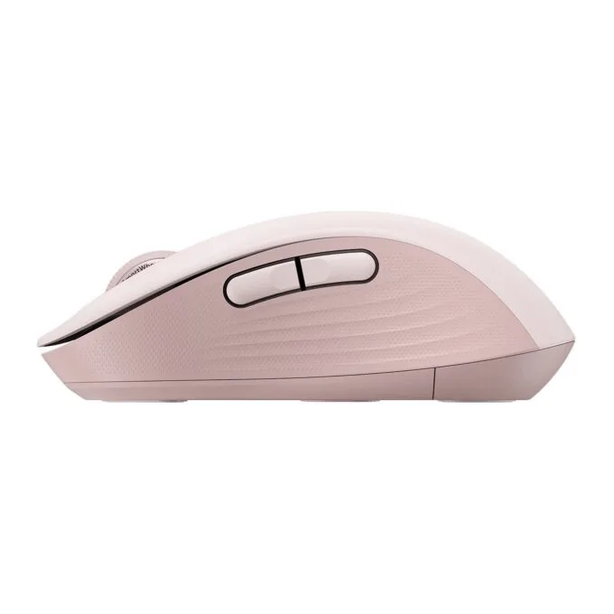 Logitech Signature M650 Mouse - M650 - Rose, 5-button, wireless, BT & 2.4 GHz with Bolt USB receiver — image 4