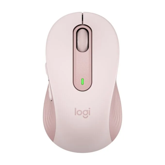 Logitech Signature M650 Mouse - M650 - Rose, 5-button, wireless, BT & 2.4 GHz with Bolt USB receiver — image 6