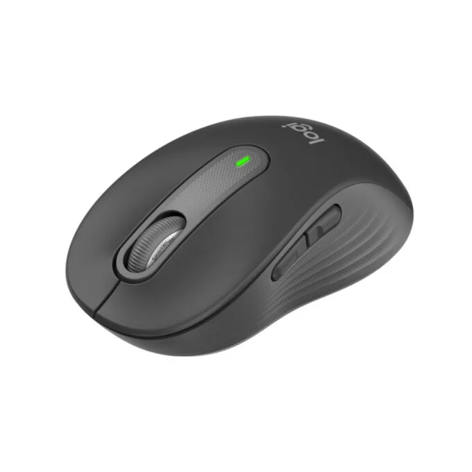 Logitech Signature M650 Wireless Mouse - 910-006274 - Graphite, Right-Hand Ergonomic, RF + Bluetooth, 4000 DPI, AA Battery — image 3