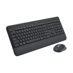 Logitech Signature MK650 Combo - MK650 - Wireless Bluetooth 5.1 Full-Size Keyboard & Graphite Mouse
