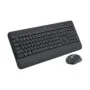 Logitech Signature MK650 Combo - MK650 - Wireless Bluetooth 5.1 Full-Size Keyboard & Graphite Mouse