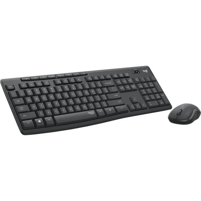 Logitech Silent Wireless Combo - MK295 - Graphite Full-Size Keyboard + Mouse, 2.4GHz Nano Receiver — image 3