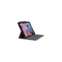 Logitech Slim Folio Keyboard Case - 920-009474 - Graphite, Bluetooth, German QWERTZ for iPad Pro 11-inch