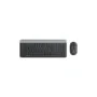 Logitech Slim Wireless Keyboard & Mouse Combo - MK470 - Graphite, Full-size QWERTZ, 2.4 GHz