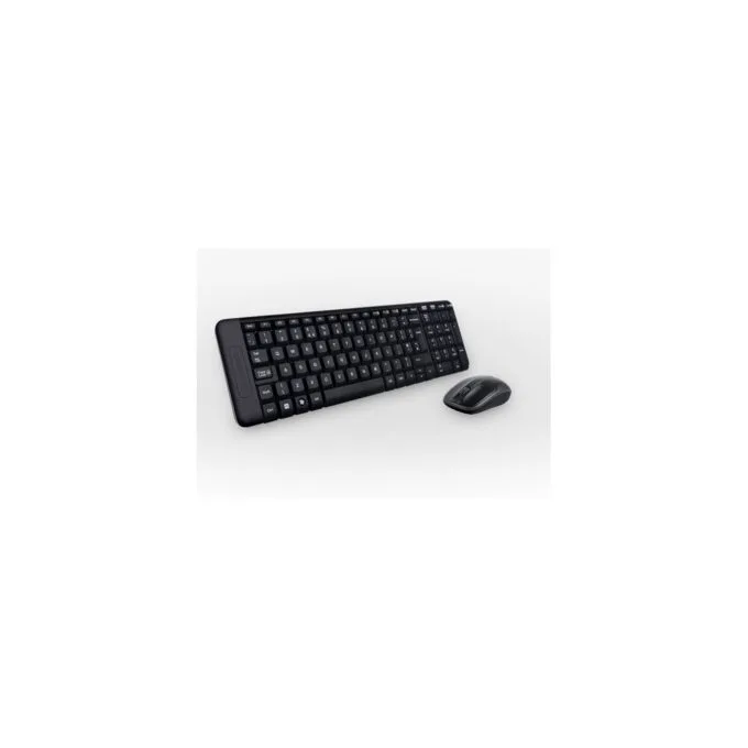 Logitech Wireless Combo MK220 - Black - Full-size (100%) Portuguese Keyboard, 2.4 GHz Wireless USB Receiver, Mouse Included — image 2