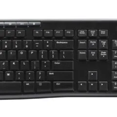 Logitech Wireless Combo MK270 German QWERTZ Full-Size Keyboard & Optical Mouse
