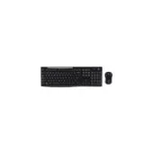 Logitech Wireless Desktop MK270 - 2.4GHz Wireless Combo, Black, Full-size QWERTZ Hungarian, Nano Receiver