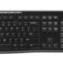 Logitech Wireless Keyboard & Mouse Combo MK270 - Black - Full-size UK QWERTY, 2.4GHz Nano Receiver
