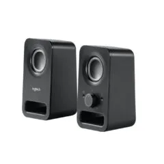 Logitech Z150 Speakers - 980-000814 - Compact 2.0 PC Speakers, 3W RMS, Black