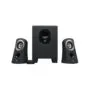 Logitech Z313 2.1 Speaker System - 980-000413 - Black, 25W RMS, Wired Control Pod