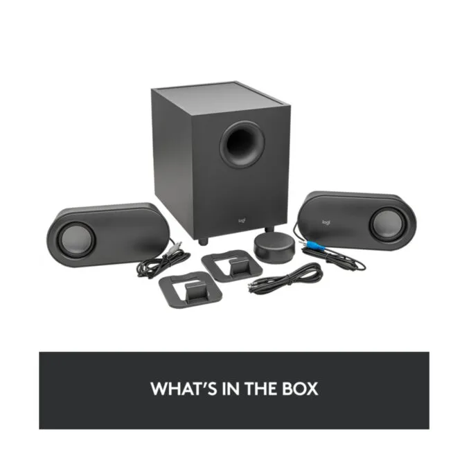 Logitech Z407 Speakers - 980-001348 - 2.1 Wireless Bluetooth 5.0 System, Graphite — image 7