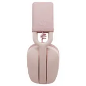 Logitech Zone Vibe 100 Wireless Over-Ear Headset - Bluetooth 5.2, Rose, 20h Battery, USB-A Receiver
