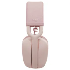 Logitech Zone Vibe 100 Wireless Over-Ear Headset - Bluetooth 5.2, Rose, 20h Battery, USB-A Receiver