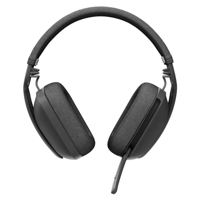 Logitech Zone Vibe Wireless Headset - Graphite - Over-Ear Bluetooth, USB-C Adapter, Certified for Microsoft Teams — image 2