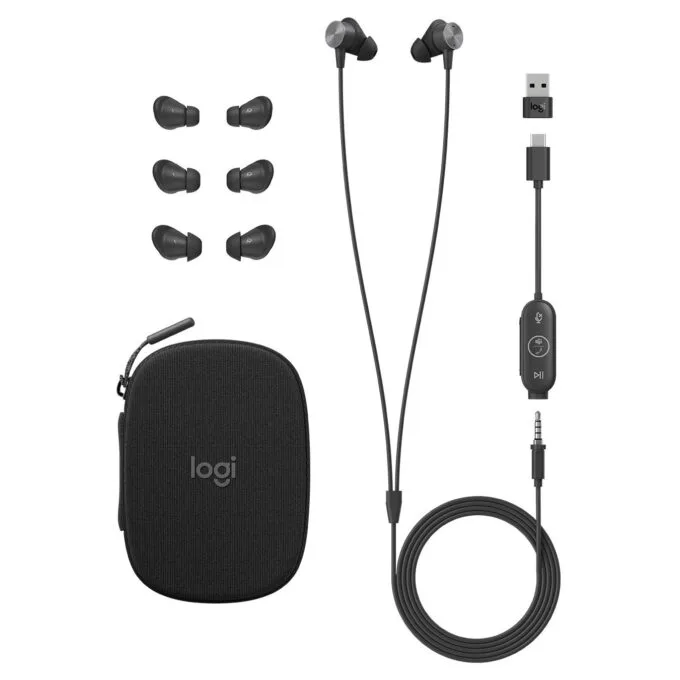 Logitech Zone Wired Earbuds Teams - GRAPHITE - EMEA — image 4