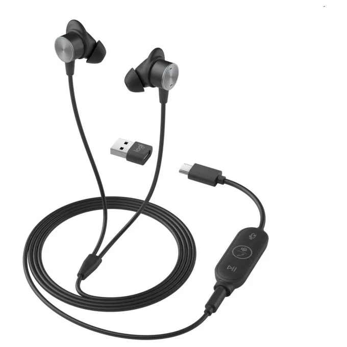 Logitech Zone Wired Earbuds Teams - GRAPHITE - EMEA — image 1