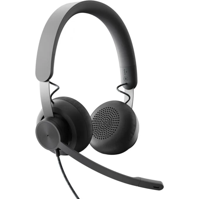 Logitech Zone Wired USB-C On-Ear Headset Graphite Teams Certified — image 5
