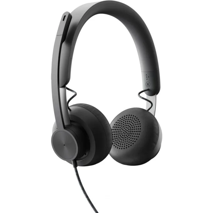 Logitech Zone Wired USB-C On-Ear Headset Graphite Teams Certified — image 6