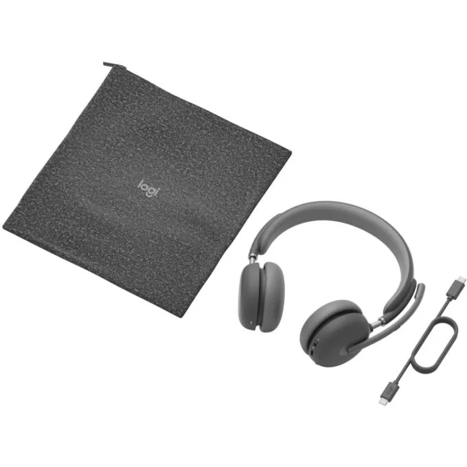 Logitech Zone Wireless 2 headset Teams native Bluetooth - Zone Wireless 2 - GRAPHITE TEAMS — image 5