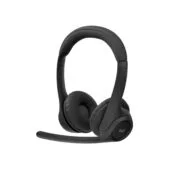 Logitech Zone Wireless 305 - USB-C Wireless On-Ear Headset - Black, Noise-Canceling Boom Mic, Teams-Optimized