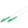 LWL Patchkabel LCA to LCA - 10.00 m Singlemode LC/APC, Green/White, G.657.A2, LSZH