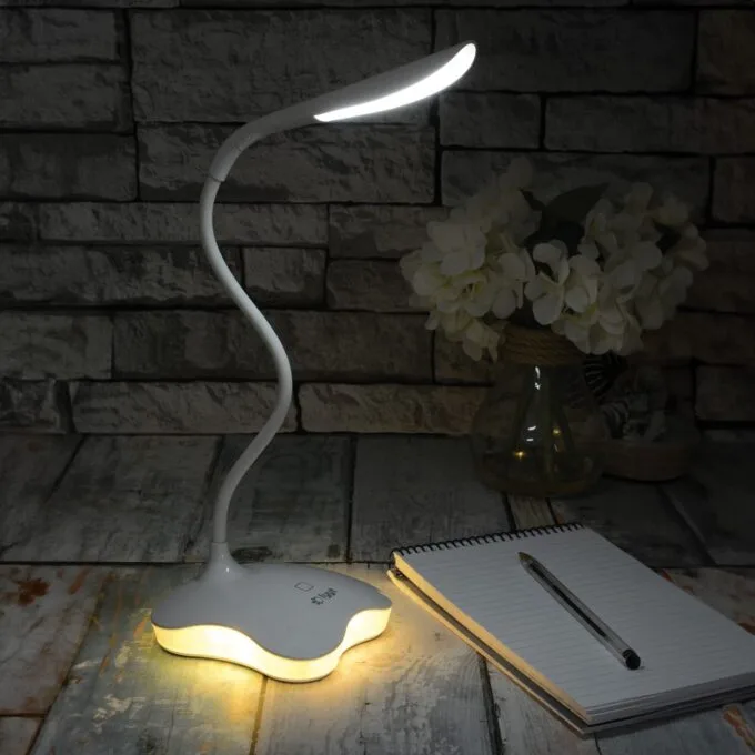 LYYT Desk Lamp with Nightlight USB Battery Powered White 410.426UK — image 4